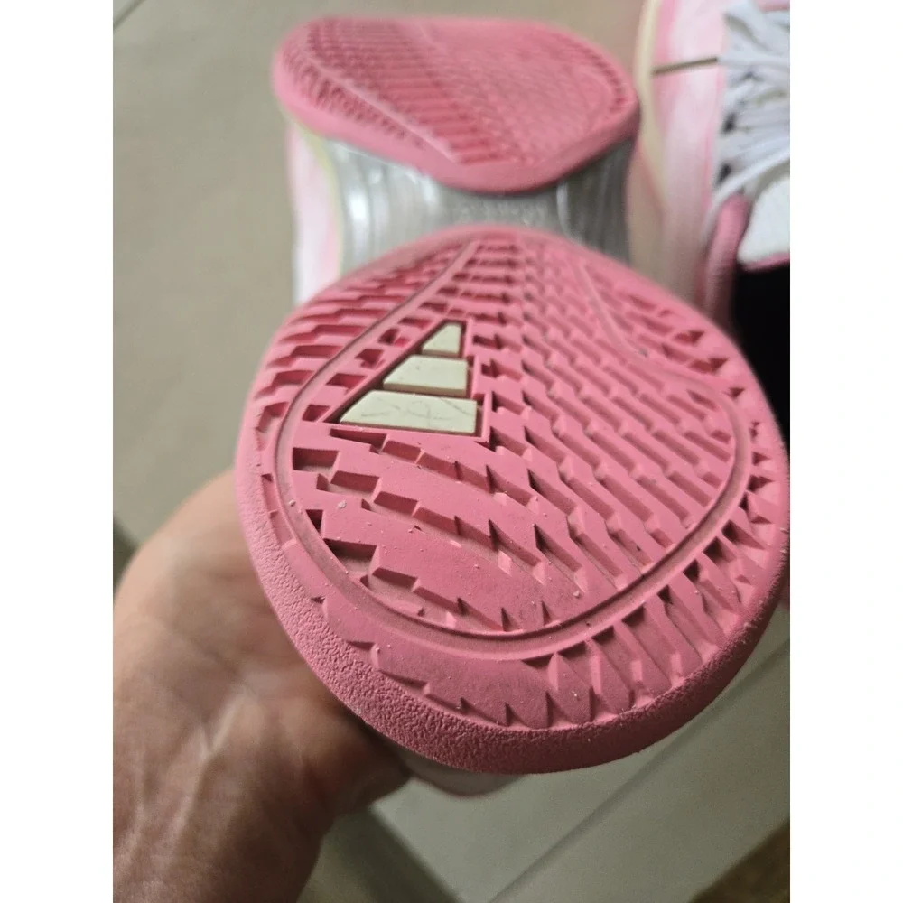 Adidas Avacourt 2 (IH0510) Lucid Pink Champagne Metallic Women's Sz 9.5 Shoes